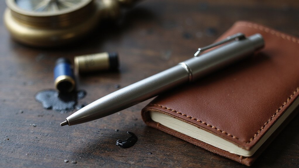 ergonomic titanium edc pens